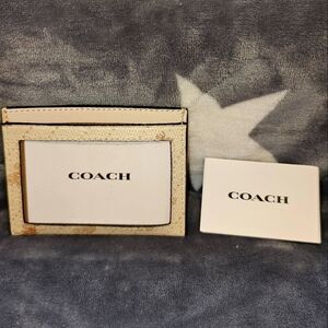 Coach Slim multi chalk card holder